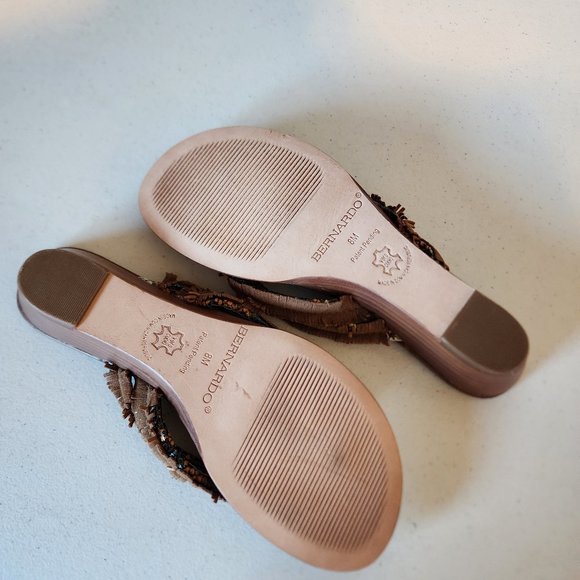 New without box Bernardo Bethesda Heels Tan Sand... | Depop Bernardo Sandals \